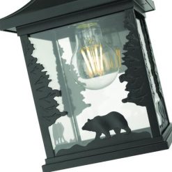 Best Pirce 🔥 Patriot Lighting® Bear Black Outdoor Wall Light 🤩 12 Best Pirce 🔥 Patriot Lighting® Bear Black Outdoor Wall Light 🤩 -Patriot Lighting Sales 3561103 P ALT1