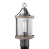 Wholesale 🧨 Patriot Lighting® Elegant Home Brooklyn Natural Iron & Distressed Faux Wood Post Light 👏 2 Wholesale 🧨 Patriot Lighting® Elegant Home Brooklyn Natural Iron & Distressed Faux Wood Post Light 👏 -Patriot Lighting Sales 3561116 Master
