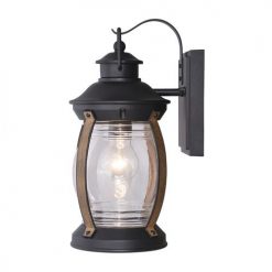 Coupon 🎉 Patriot Lighting® Zion Textured Black And Replica Wood Outdoor Wall Light 🌟 -Patriot Lighting Sales 3561123 Alt2 1