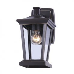 Discount 🥰 Patriot Lighting® Holliday Oil-Rubbed Bronze Outdoor Wall Light 🤩