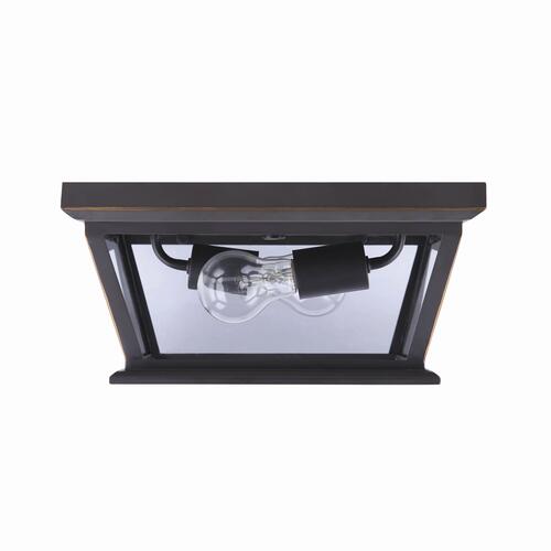 Coupon 🎁 Patriot Lighting® Holliday Oil-Rubbed Bronze 2-Light Outdoor Flush Mount Ceiling Light 😉 7 Coupon 🎁 Patriot Lighting® Holliday Oil-Rubbed Bronze 2-Light Outdoor Flush Mount Ceiling Light 😉 - Image 5