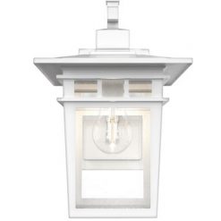 Flash Sale 👏 Patriot Lighting® Michee White Outdoor Wall Light 💯 -Patriot Lighting Sales 3561153 Michee Outdoor Light Front