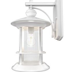 Wholesale ⌛ Patriot Lighting® Treehouse White Outdoor Wall Light 🎉 15 Wholesale ⌛ Patriot Lighting® Treehouse White Outdoor Wall Light 🎉 -Patriot Lighting Sales 3561162 Treehouse Light Side