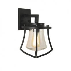 Deals 😀 Patriot Lighting® Wilsyn Black Outdoor Wall Light 💯 -Patriot Lighting Sales 3561171 P RF