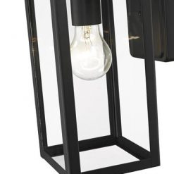 Deals 🌟 Patriot Lighting® Reanne Matte Black Dust To Dawn Outdoor Wall Light 😉 -Patriot Lighting Sales 3561198 P ALT7