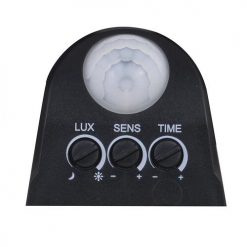 Cheap 🌟 Patriot Lighting® Black LED Dual Head Plug-in Motion Sensor Outdoor Security Flood Light 💯 -Patriot Lighting Sales 3562471 Alt4new