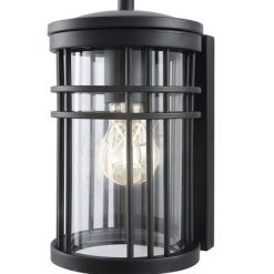 Promo ⭐ Patriot Lighting® Abrham Black LED Outdoor Wall Light 🤩