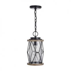 Wholesale 😉 Patriot Lighting® Elegant Home Bodhi Black & Replica Wood Outdoor Pendant Light ✨ 8 Wholesale 😉 Patriot Lighting® Elegant Home Bodhi Black & Replica Wood Outdoor Pendant Light ✨ -Patriot Lighting Sales 3563823 Alt1