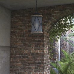 Wholesale 😉 Patriot Lighting® Elegant Home Bodhi Black & Replica Wood Outdoor Pendant Light ✨ 11 Wholesale 😉 Patriot Lighting® Elegant Home Bodhi Black & Replica Wood Outdoor Pendant Light ✨ -Patriot Lighting Sales 3563823 Alt4