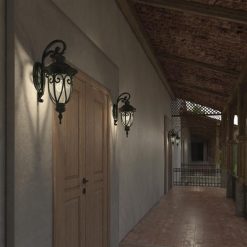 Coupon ❤️ Patriot Lighting Elegant Home Patriot Lighting® Elegant Home Cheleste Textured Mahogany Outdoor Wall Light 🔔 -Patriot Lighting Sales 3564026 Alt8