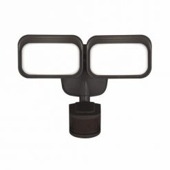 Coupon 🌟 Patriot Lighting® Dualux Bronze LED Dual Head Motion Sensor Outdoor Security Flood Light 🛒 -Patriot Lighting Sales 3569428 Alt1