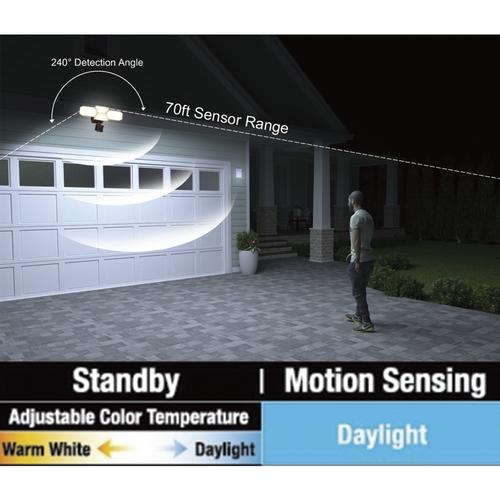 Brand new 😉 Patriot Lighting® Dualux Bronze LED 4-Head Motion Sensor Outdoor Security Flood Light 💯 10 Brand new 😉 Patriot Lighting® Dualux Bronze LED 4-Head Motion Sensor Outdoor Security Flood Light 💯 - Image 8