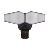Brand new 🌟 Patriot Lighting® Dualux Bronze LED Dual Head Motion Sensor Link Outdoor Security Flood Light 🤩 -Patriot Lighting Sales 3569449 Master