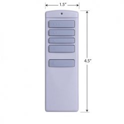 Hot Sale 🎉 Patriot Lighting® Universal 3-Speed Remote Control 😀 -Patriot Lighting Sales 3635811 Remote With Measurements