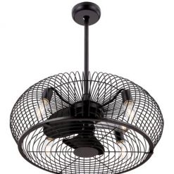 Brand new ⭐ Patriot Lighting™ Cyrille 24" Indoor LED Fandelier 🌟 -Patriot Lighting Sales 37352 MND2