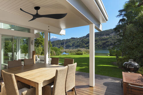 Best Pirce 🥰 Patriot Lighting™ Gannon 56" Black Indoor/Outdoor Ceiling Fan 🔥 4 Best Pirce 🥰 Patriot Lighting™ Gannon 56" Black Indoor/Outdoor Ceiling Fan 🔥 - Image 2