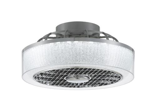 Outlet 😍 Patriot Lighting™ Swank 16" Gray Indoor Integrated LED Fandelier 😍 3 Outlet 😍 Patriot Lighting™ Swank 16" Gray Indoor Integrated LED Fandelier 😍