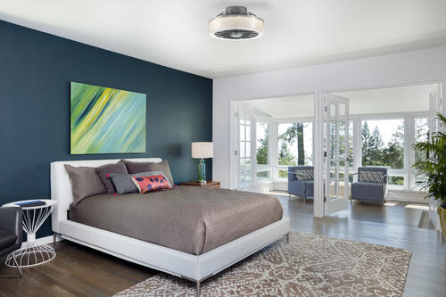 Outlet 😍 Patriot Lighting™ Swank 16" Gray Indoor Integrated LED Fandelier 😍 4 Outlet 😍 Patriot Lighting™ Swank 16" Gray Indoor Integrated LED Fandelier 😍 - Image 2