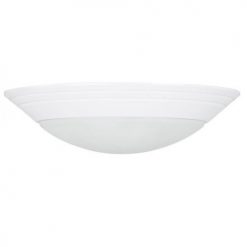 Cheap 💯 Patriot Lighting® Gabriel White Integrated LED Flush Mount Ceiling Light 👏 -Patriot Lighting Sales 73999 PAT bulb NEW 1