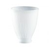 Best Pirce 😉 Patriot Lighting® White Frosted Pleats Bell Replacement Glass With 2-1/4" Fitter 🧨 -Patriot Lighting Sales 81094