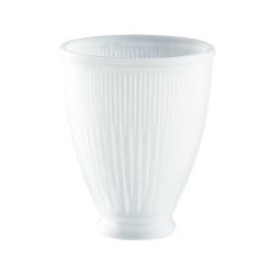 Best Pirce 😉 Patriot Lighting® White Frosted Pleats Bell Replacement Glass With 2-1/4" Fitter 🧨