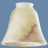 Hot Sale ⭐ Patriot Lighting® Brown Marble Bell Replacement Glass With 2-1/4" Fitter 🎁 -Patriot Lighting Sales 81422