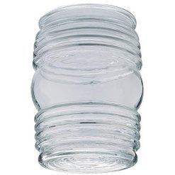 Coupon ❤️ Patriot Lighting® Clear Jar Replacement Glass With 3-1/4" Fitter ✨