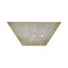 Hot Sale 🤩 Patriot Lighting® Amber Flake Rectangular Replacement Glass 🔥 -Patriot Lighting Sales 9668AF Master