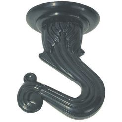 Deals 🛒 Patriot Lighting Black Swag Hooks - 2-Pack 🤩