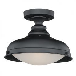 Cheap 🎉 Patriot Lighting® Keenan Oil Rubbed Bronze 1 Light Semi-Flush Mount Ceiling Light 🔥