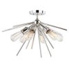 Top 10 🧨 Patriot Lighting® Estelle Polished Nickel 6 Light Semi-Flush Mount Ceiling Light 👍 -Patriot Lighting Sales C0161