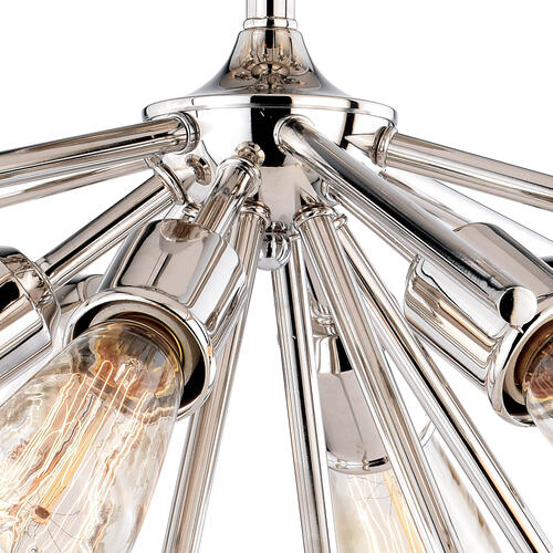 Top 10 🧨 Patriot Lighting® Estelle Polished Nickel 6 Light Semi-Flush Mount Ceiling Light 👍 5 Top 10 🧨 Patriot Lighting® Estelle Polished Nickel 6 Light Semi-Flush Mount Ceiling Light 👍 - Image 3