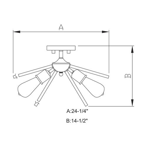 Top 10 🧨 Patriot Lighting® Estelle Polished Nickel 6 Light Semi-Flush Mount Ceiling Light 👍 11 Top 10 🧨 Patriot Lighting® Estelle Polished Nickel 6 Light Semi-Flush Mount Ceiling Light 👍 - Image 9