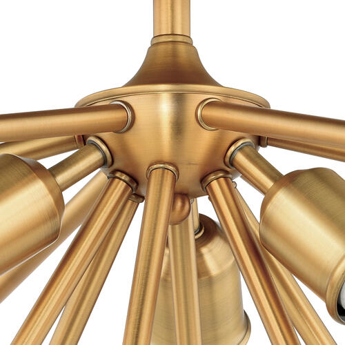 Buy 😀 Patriot Lighting® Estelle Nautral Brass 3 Light Semi-Flush Mount Ceiling Light 🛒 5 Buy 😀 Patriot Lighting® Estelle Nautral Brass 3 Light Semi-Flush Mount Ceiling Light 🛒 - Image 3