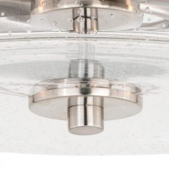 Buy 🤩 Patriot Lighting® Addison Satin Nickel Semi-Flush Mount Ceiling Light 🎁 -Patriot Lighting Sales C0170 4
