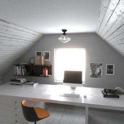 Top 10 😉 Patriot Lighting® Huntley Oil Rubbed Bronze Semi-Flush Mount Ceiling Light ✨ -Patriot Lighting Sales C0177 L1