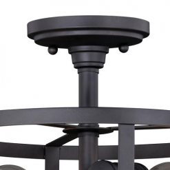 Best Pirce 🥰 Patriot Lighting® Akron Oil Rubbed Bronze Semi-Flush Mount Ceiling Light 🤩 -Patriot Lighting Sales C0186 2