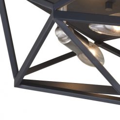 Outlet 😍 Patriot Lighting® Hailey Satin Nickel Flush Mount Ceiling Light 🔔 7 Outlet 😍 Patriot Lighting® Hailey Satin Nickel Flush Mount Ceiling Light 🔔 -Patriot Lighting Sales C0205 2