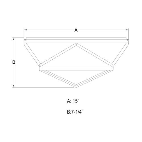 Outlet 😍 Patriot Lighting® Hailey Satin Nickel Flush Mount Ceiling Light 🔔 6 Outlet 😍 Patriot Lighting® Hailey Satin Nickel Flush Mount Ceiling Light 🔔 - Image 4