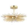Best reviews of 😀 Patriot Lighting® Nikko Gold Semi-Flush Mount Ceiling Light 🧨 -Patriot Lighting Sales C0227