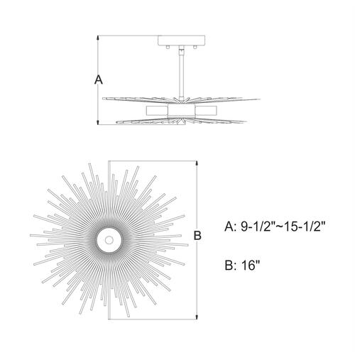 Best reviews of 😀 Patriot Lighting® Nikko Gold Semi-Flush Mount Ceiling Light 🧨 6 Best reviews of 😀 Patriot Lighting® Nikko Gold Semi-Flush Mount Ceiling Light 🧨 - Image 4
