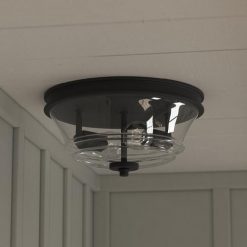 Cheap 🛒 Patriot Lighting® Toledo Matte Black Flush Mount Ceiling Light 🧨 14 Cheap 🛒 Patriot Lighting® Toledo Matte Black Flush Mount Ceiling Light 🧨 -Patriot Lighting Sales C0232 L2