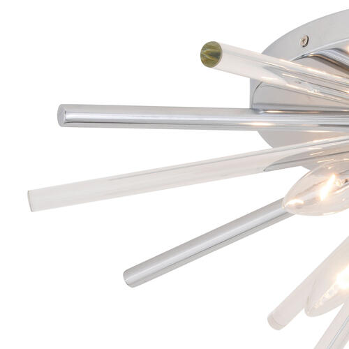 Cheap 🛒 Patriot Lighting® Aria Chrome Flush Mount Ceiling Light 😍 4 Cheap 🛒 Patriot Lighting® Aria Chrome Flush Mount Ceiling Light 😍 - Image 2