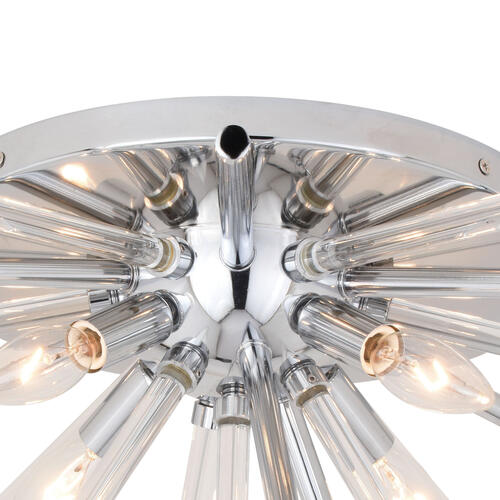 Cheap 🛒 Patriot Lighting® Aria Chrome Flush Mount Ceiling Light 😍 6 Cheap 🛒 Patriot Lighting® Aria Chrome Flush Mount Ceiling Light 😍 - Image 4