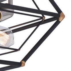 Budget 🛒 Patriot Lighting® Bartlett Oil Rubbed Bronze 3 Light Flush Mount Ceiling Light 💯 9 Budget 🛒 Patriot Lighting® Bartlett Oil Rubbed Bronze 3 Light Flush Mount Ceiling Light 💯 -Patriot Lighting Sales C0241 1