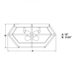 Budget 🛒 Patriot Lighting® Bartlett Oil Rubbed Bronze 3 Light Flush Mount Ceiling Light 💯 13 Budget 🛒 Patriot Lighting® Bartlett Oil Rubbed Bronze 3 Light Flush Mount Ceiling Light 💯 -Patriot Lighting Sales C0241 DWG