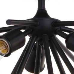 Discount ⭐ Patriot Lighting® Estelle Matte Black 3 Light Semi-Flush Mount Ceiling Light 🔔 11 Discount ⭐ Patriot Lighting® Estelle Matte Black 3 Light Semi-Flush Mount Ceiling Light 🔔 -Patriot Lighting Sales C0249 2