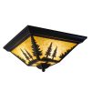 Outlet 👏 Patriot Lighting® Yosemite Burnished Bronze Flush Mount Ceiling Light 😀 1 Outlet 👏 Patriot Lighting® Yosemite Burnished Bronze Flush Mount Ceiling Light 😀 -Patriot Lighting Sales CC55514BBZ