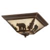 Coupon 😍 Patriot Lighting® Bozeman Burnished Bronze Flush Mount Ceiling Light 😍 -Patriot Lighting Sales CC55714BBZ