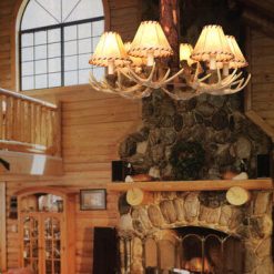 Promo ✔️ Patriot Lighting® Lodge Noachian Stone 6 Light Chandelier 🛒 5 Promo ✔️ Patriot Lighting® Lodge Noachian Stone 6 Light Chandelier 🛒 -Patriot Lighting Sales CH33006NS L1